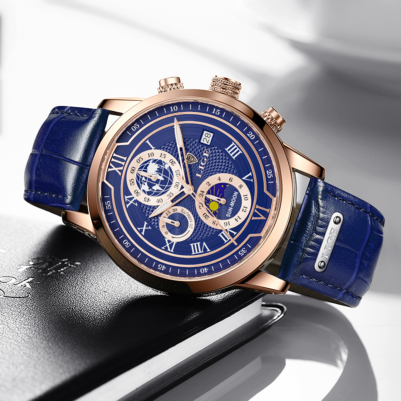 Leonardo | Premium Band Chronograph Watch