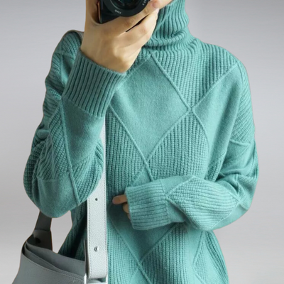 Darcy - Couture Turtleneck Sweater