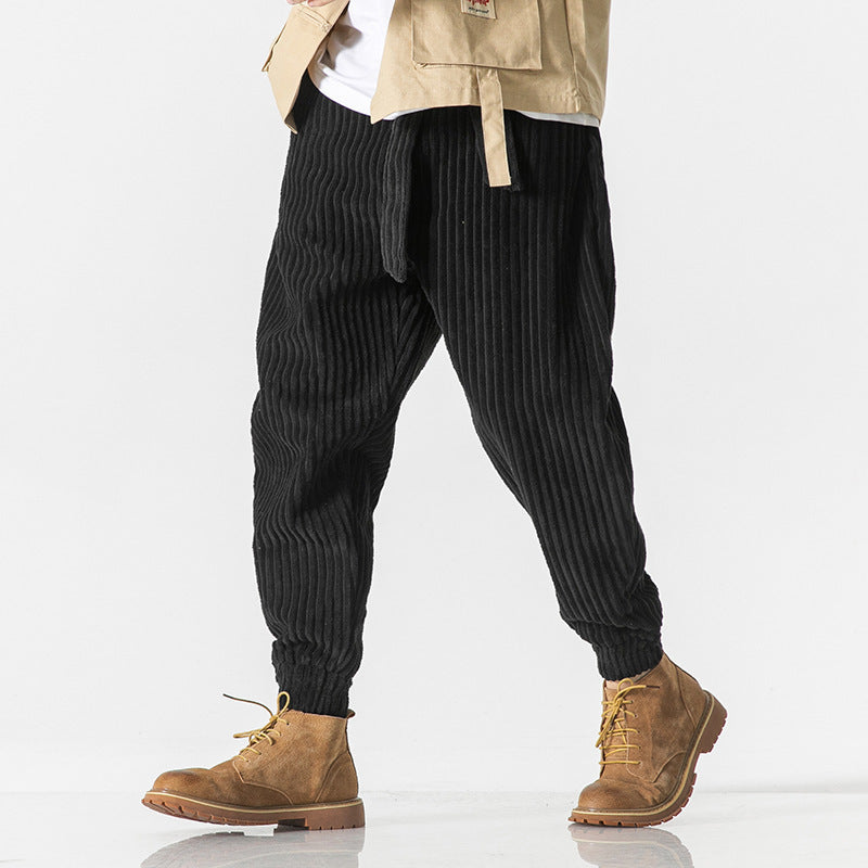 Keisuke | Comfortable Cord Trousers