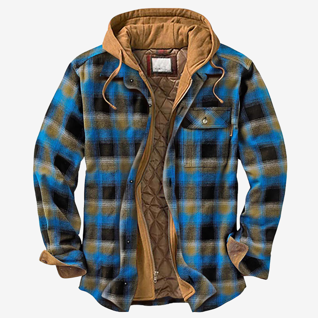 Fleece-Lined Flannel Jacket