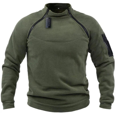 Jomartson - Military Style Fleece Jumper