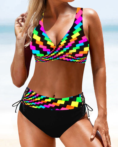 Colourful Bikini Swimsuit