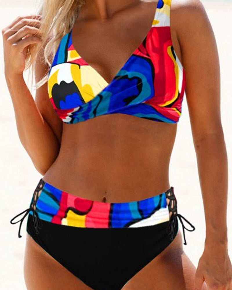 Colourful Bikini Swimsuit