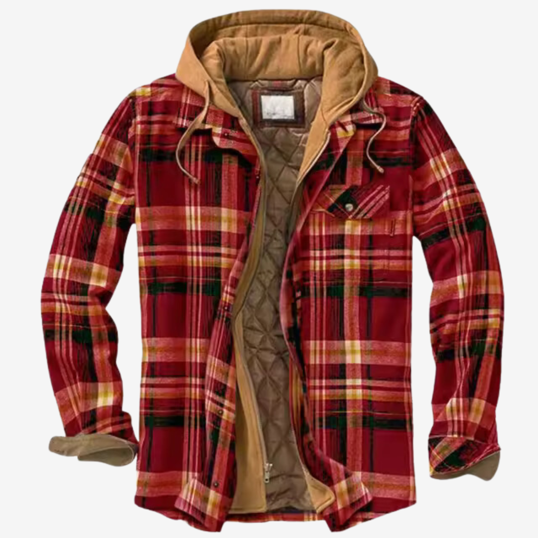 Fleece-Lined Flannel Jacket