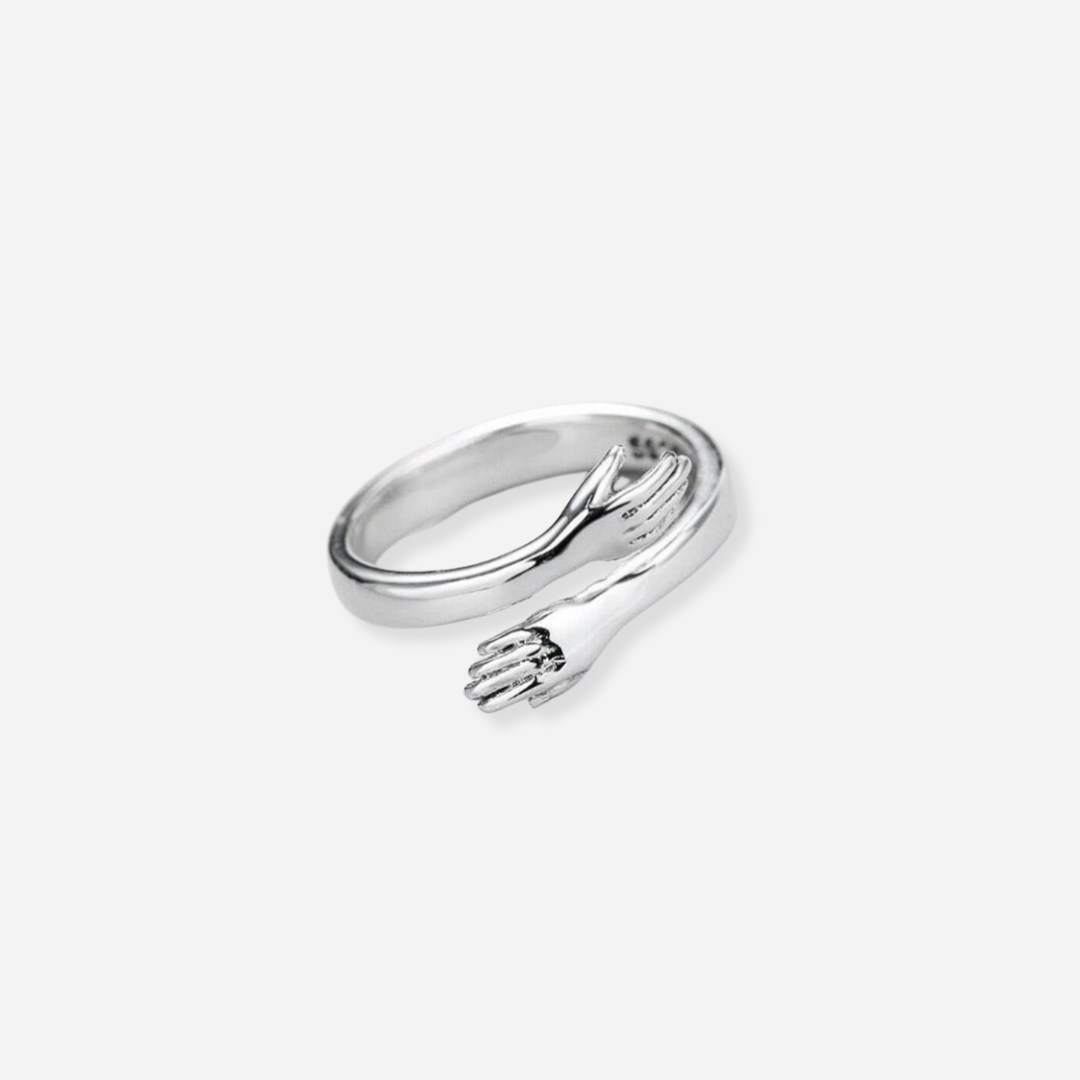 Hannah Silver Adjustable Cuddle Ring