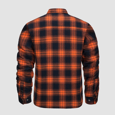 Versatile Design Checked Bomber Jacket