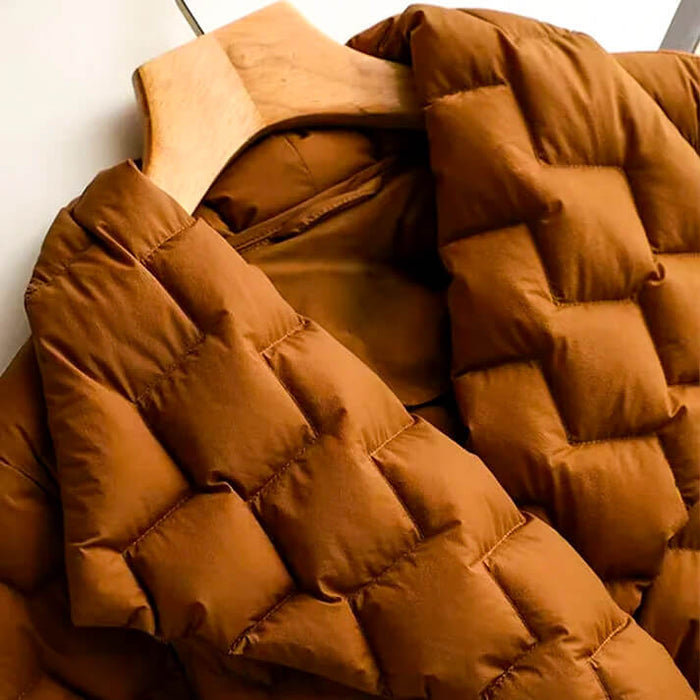 Stylish Quilted Down Coat