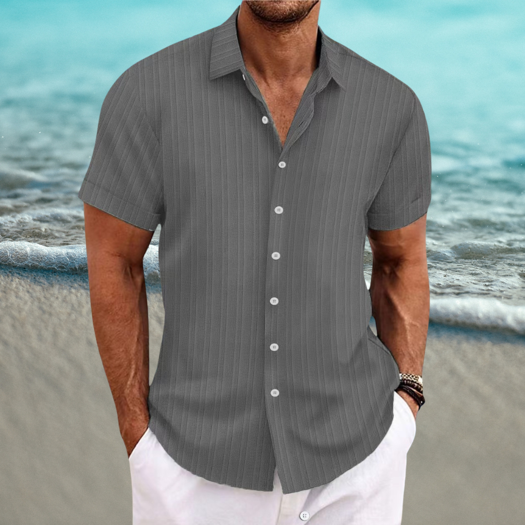 Adam™ - Striped Summer Shirt