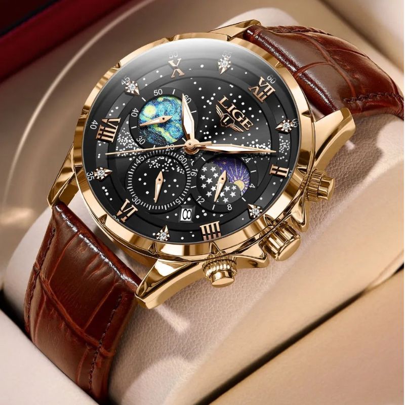 John | Elegant Moonphase Watch