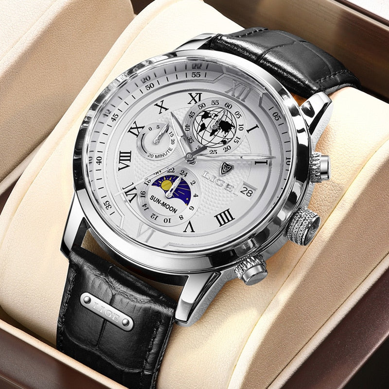 Leonardo | Premium Band Chronograph Watch