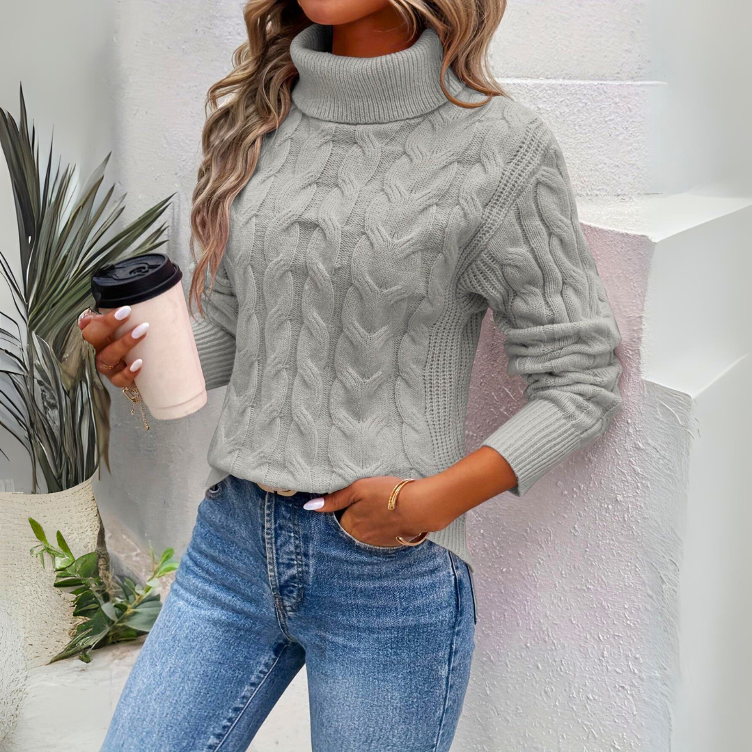 Zita | Knit Turtleneck Sweater