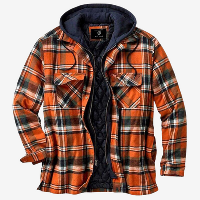 Fleece-Lined Flannel Jacket