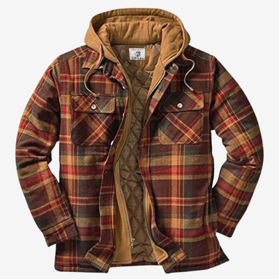 Fleece-Lined Flannel Jacket