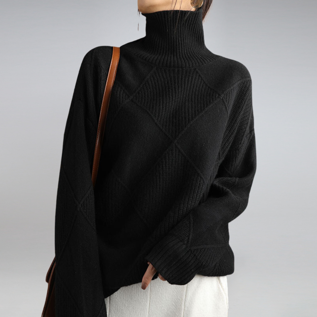 Darcy - Couture Turtleneck Sweater