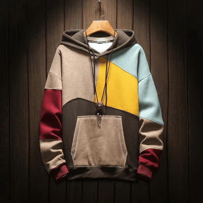 Trendy Hooded Sweatshirt