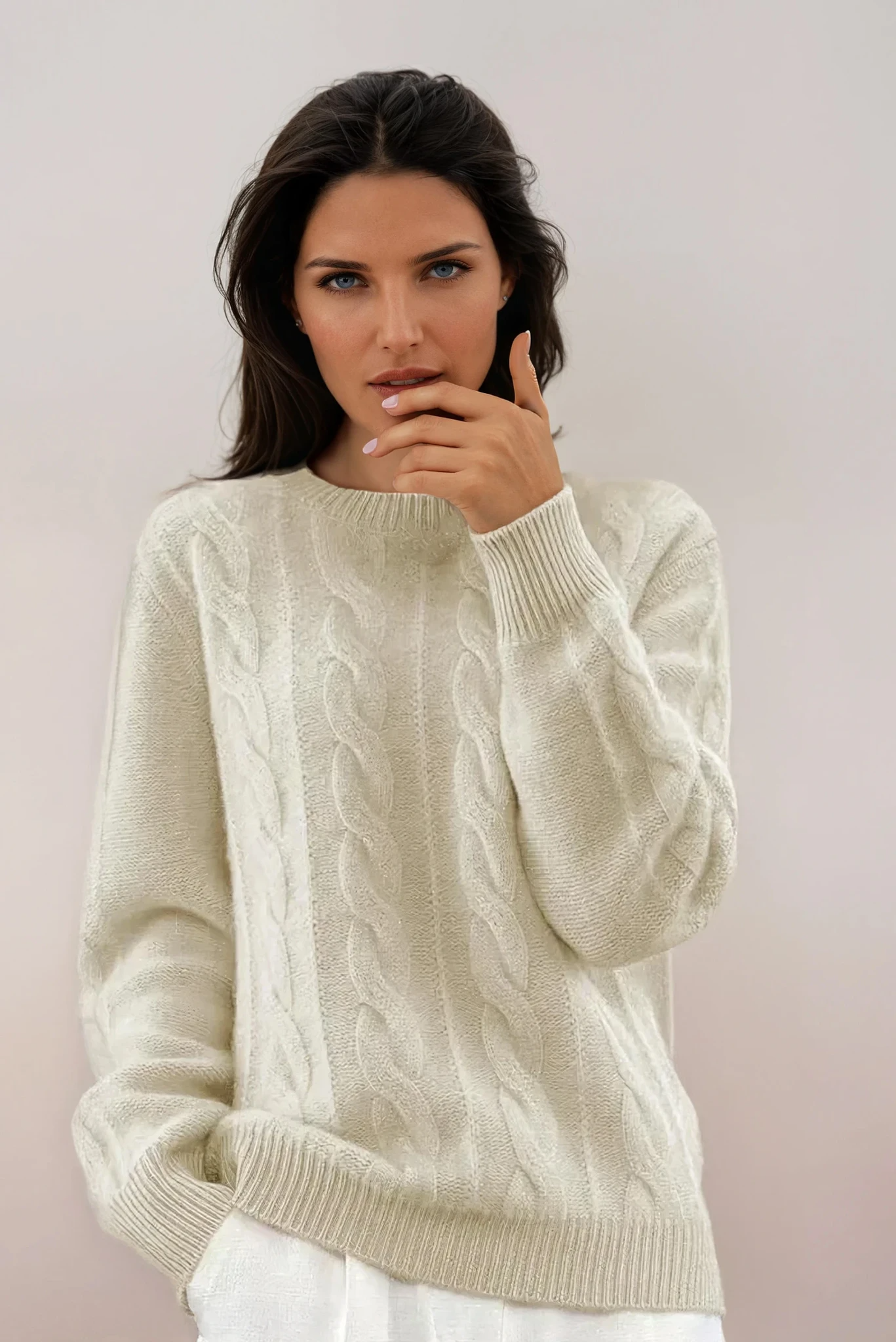 CAROLINE™ | BRAIDED SWEATER