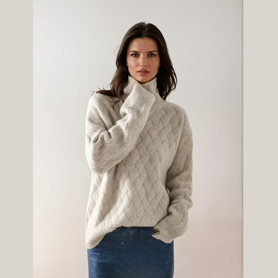 Oversized Cashmere Turtleneck