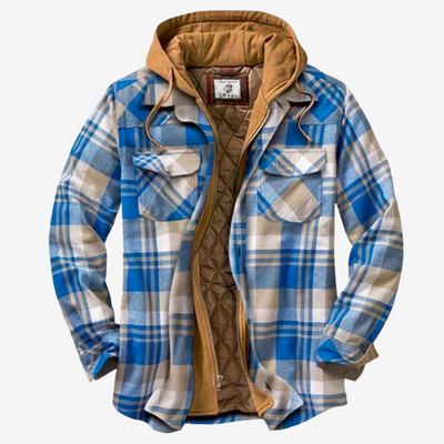 Fleece-Lined Flannel Jacket