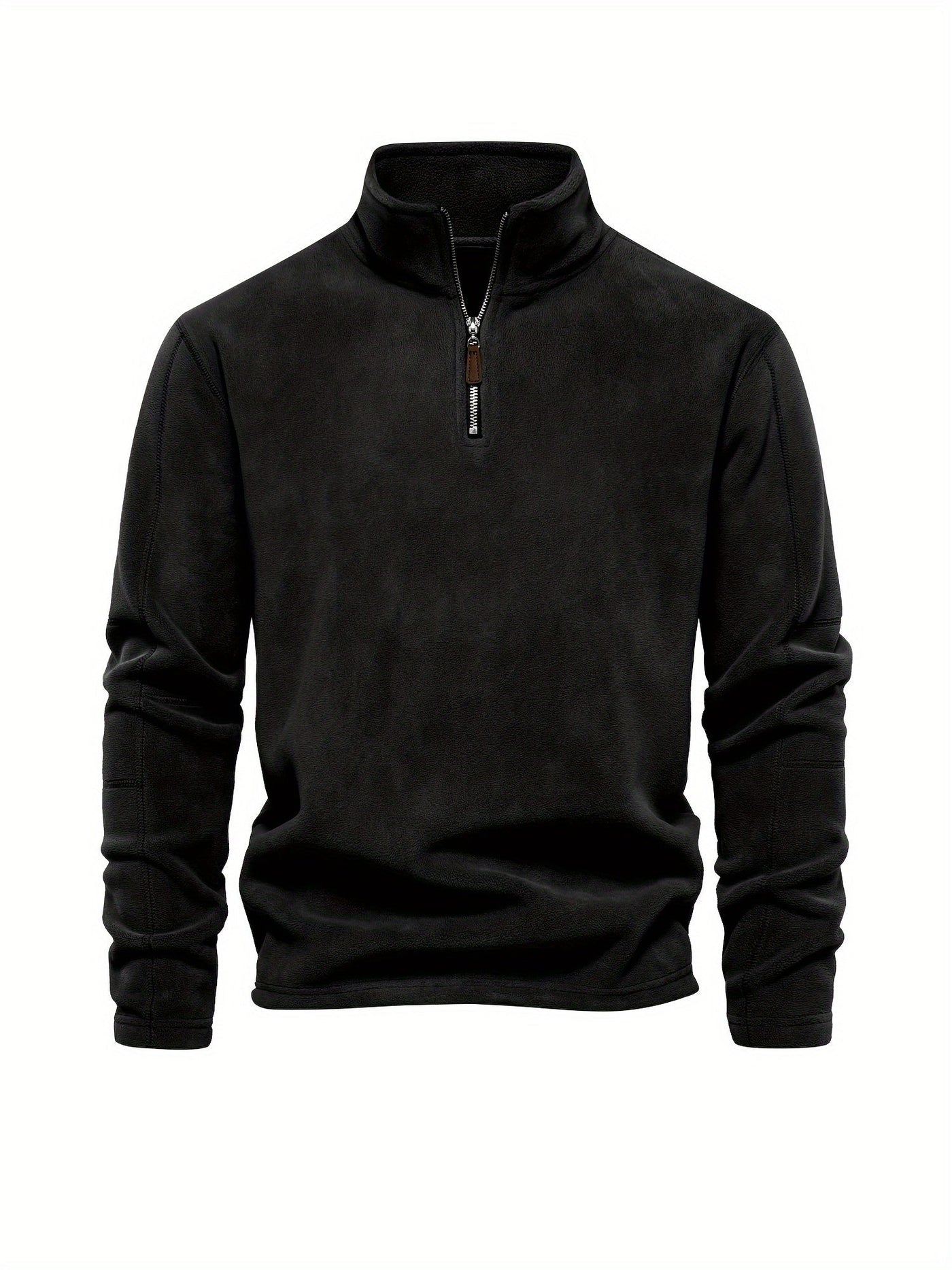 Men's Corduroy Zip-Up Sweatshirt Pullover