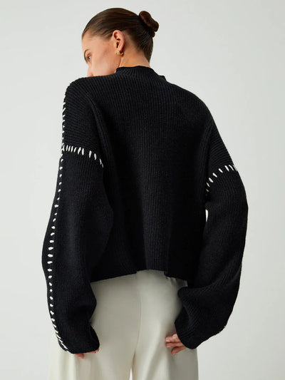 THE AURORA | PATCHWORK SWEATER