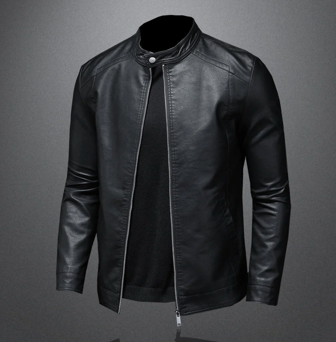 Jackson™ - Stylish Leather Jacket