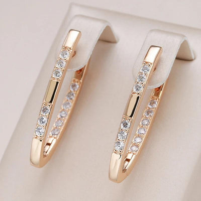 Sylvia Elegant Zirconia Earrings