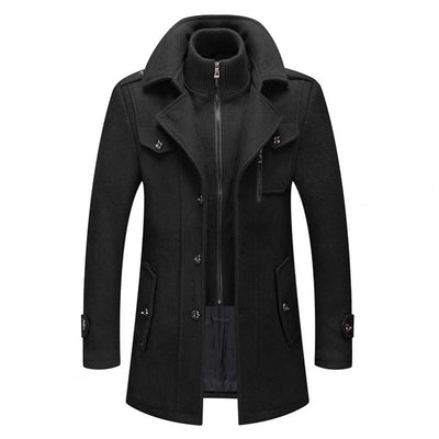 Two-Part Winter Coat for Men