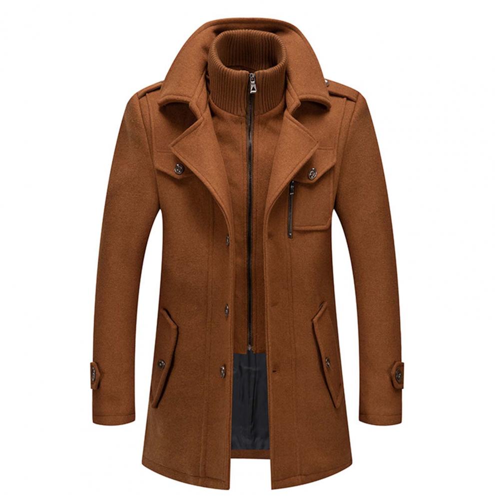 Two-Part Winter Coat for Men