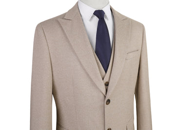 LIMITED EDITION - Three-pieces suit Authentic Arthur - Beige