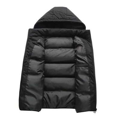 Men's Gilet with Detachable Hood