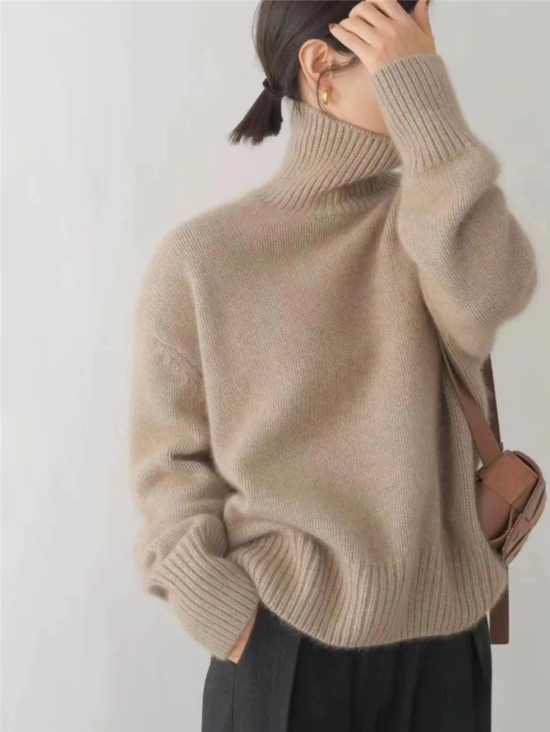 Bianca - Couture Turtleneck Sweater