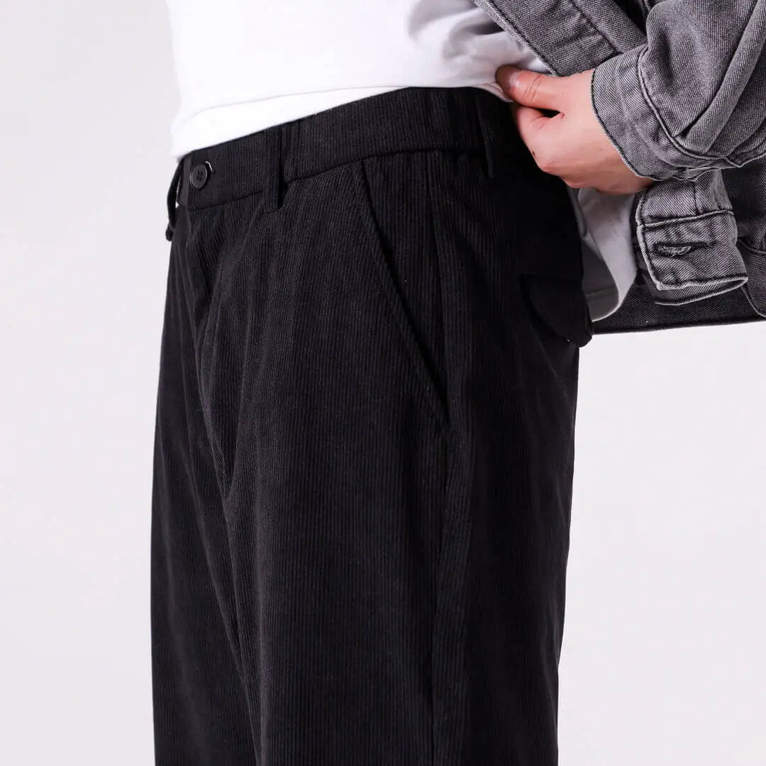 Satoko | Comfortable Cord Trousers