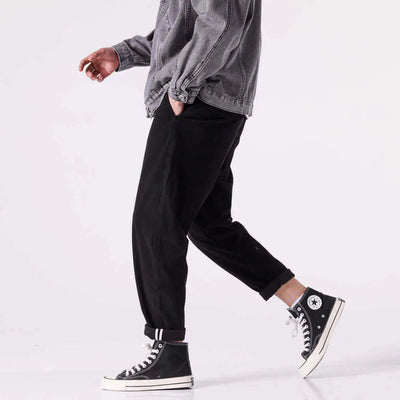 Satoko | Comfortable Cord Trousers