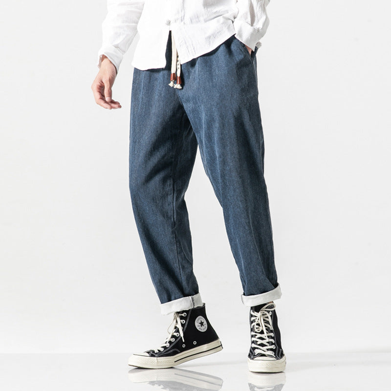 Asami | Comfortable Denim Trousers