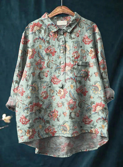 Classic Floral Blouse