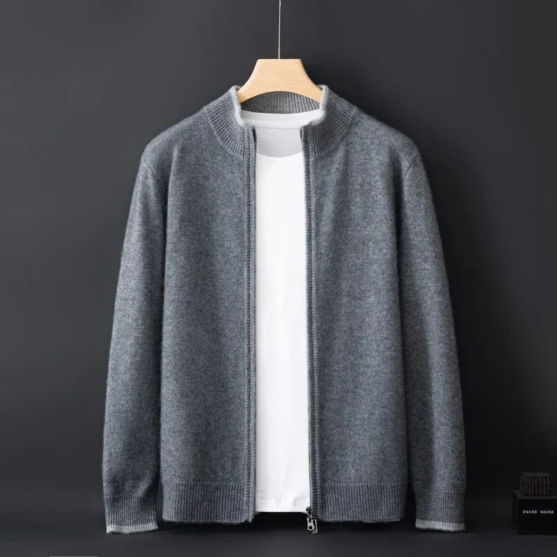 Luxury Cashmere Zip Jacket