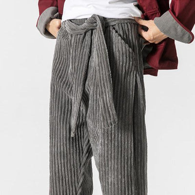 Keisuke | Comfortable Cord Trousers