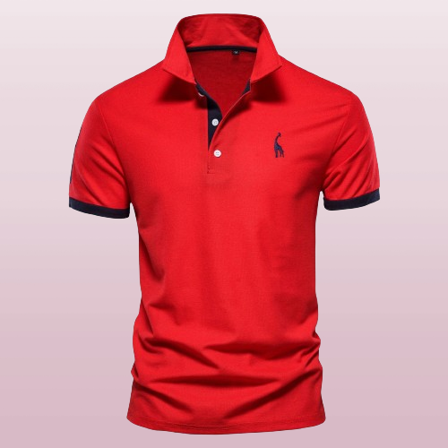 Carlos® - Pure Cotton Polo Shirt