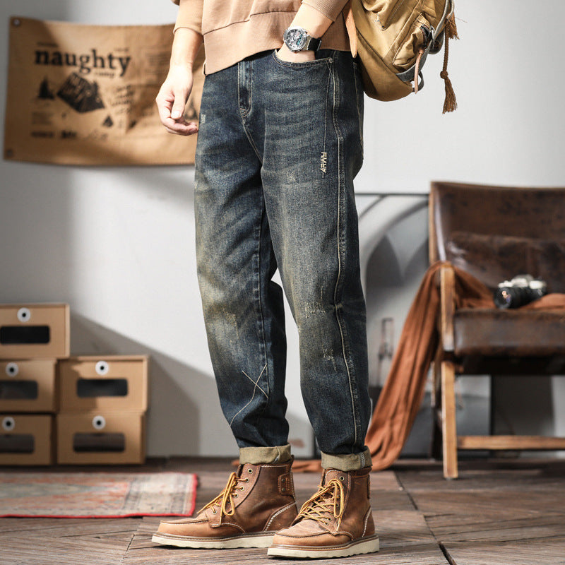 Hikaru | Comfortable Denim Trousers