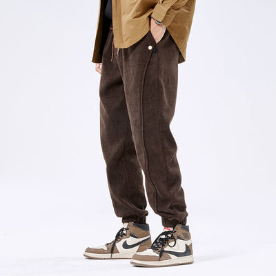 Renji | Comfortable Cord Trousers