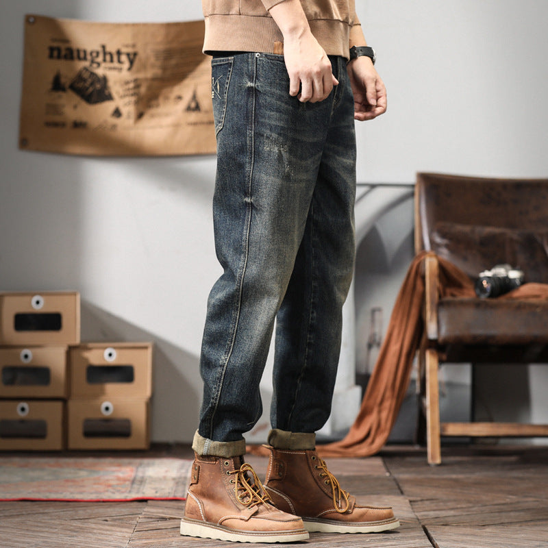 Hikaru | Comfortable Denim Trousers