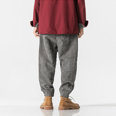 Keisuke | Comfortable Cord Trousers