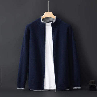 Luxury Cashmere Zip Jacket