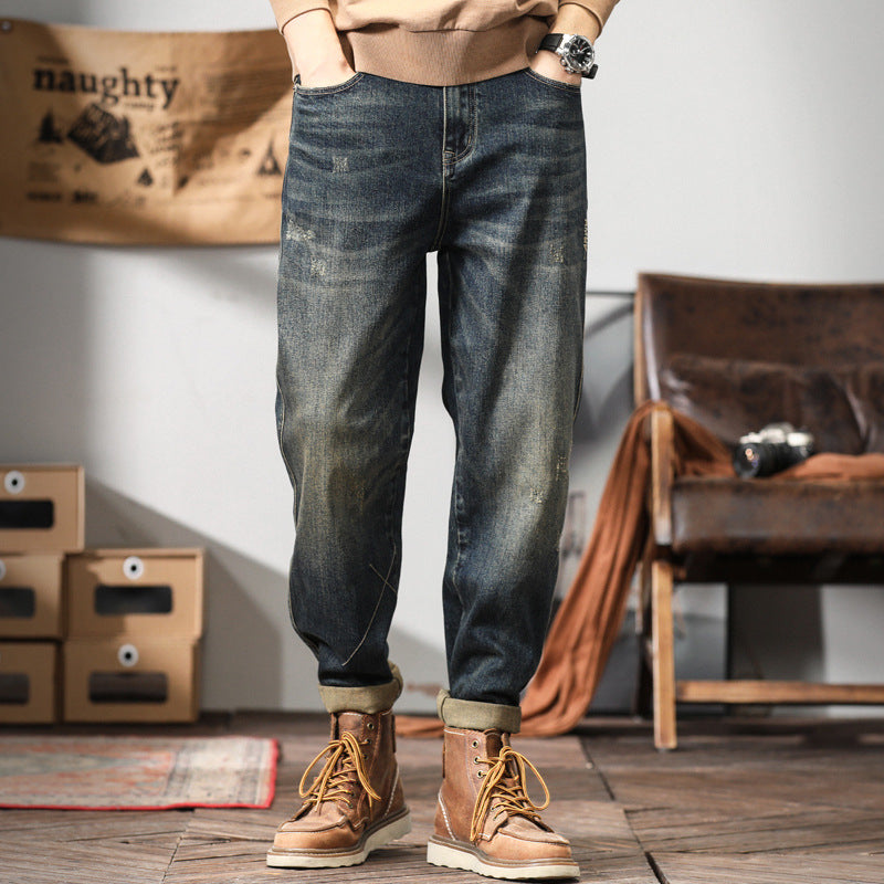 Hikaru | Comfortable Denim Trousers