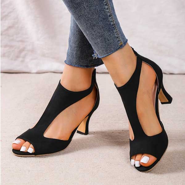 Orthopaedic Heeled Sandals