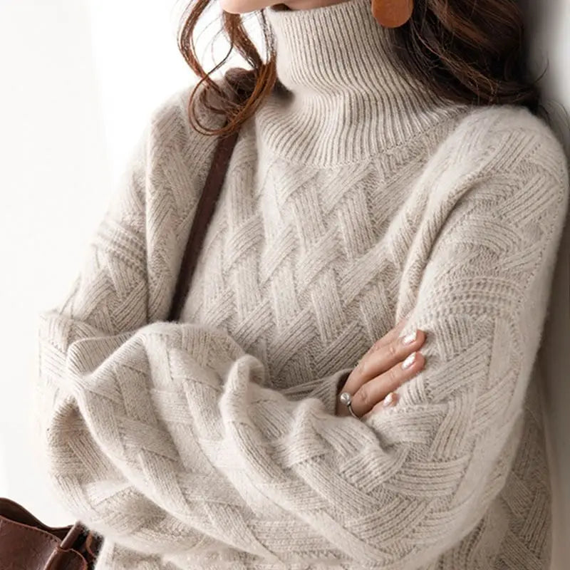 Cherry - Autumn Turtleneck sweater