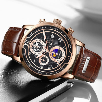 Leonardo | Premium Band Chronograph Watch