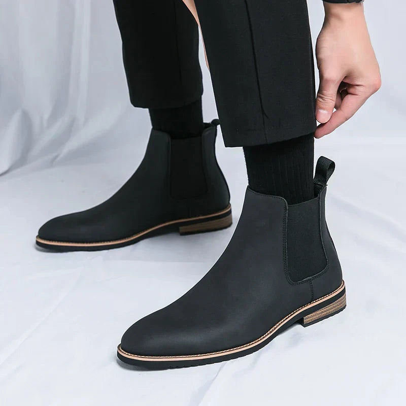 Kayden™ | Leather Chelsea Boots