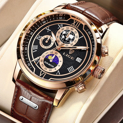 Leonardo | Premium Band Chronograph Watch