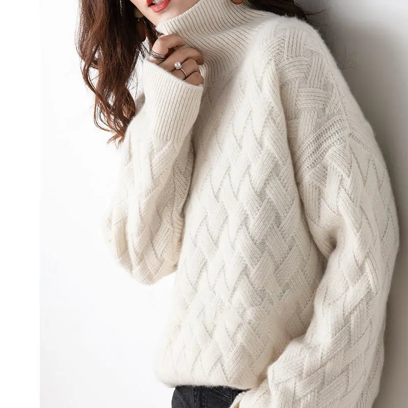 Oversized Cashmere Turtleneck